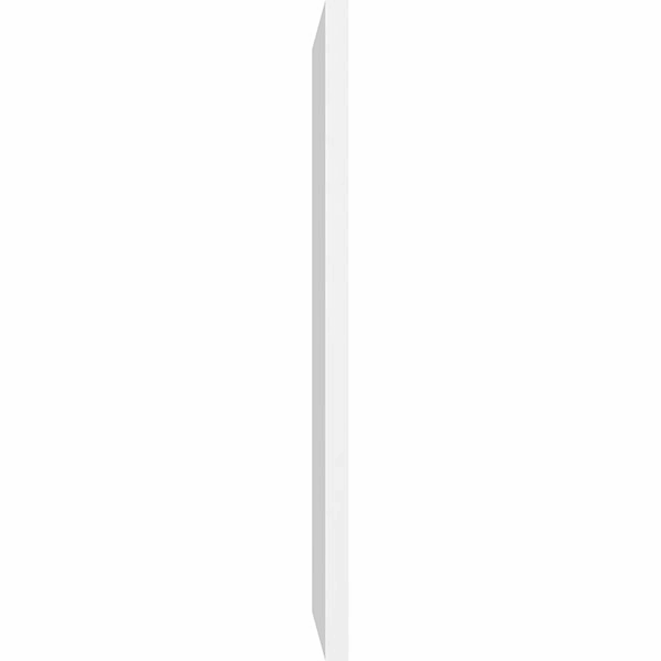 Vertical Surface Mount PVC Gable Vent Q910074