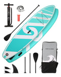 Inflatable Paddle Board 10' 6 in. Thick Green V95463