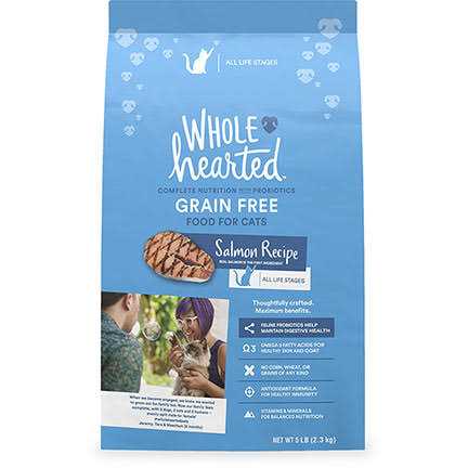 Grain Free Salmon Formula Dry Cat Food Q213
