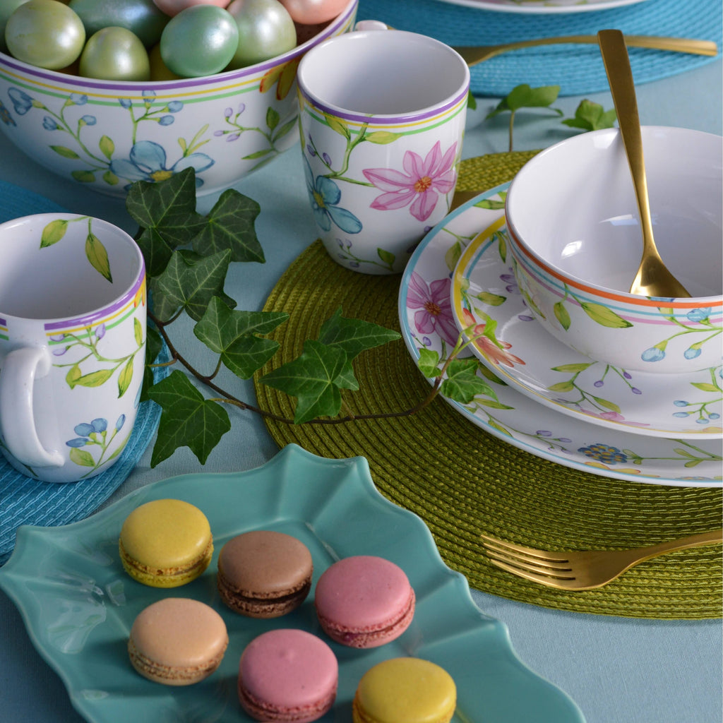 16 Piece Multicolor Dinnerware Set L419150