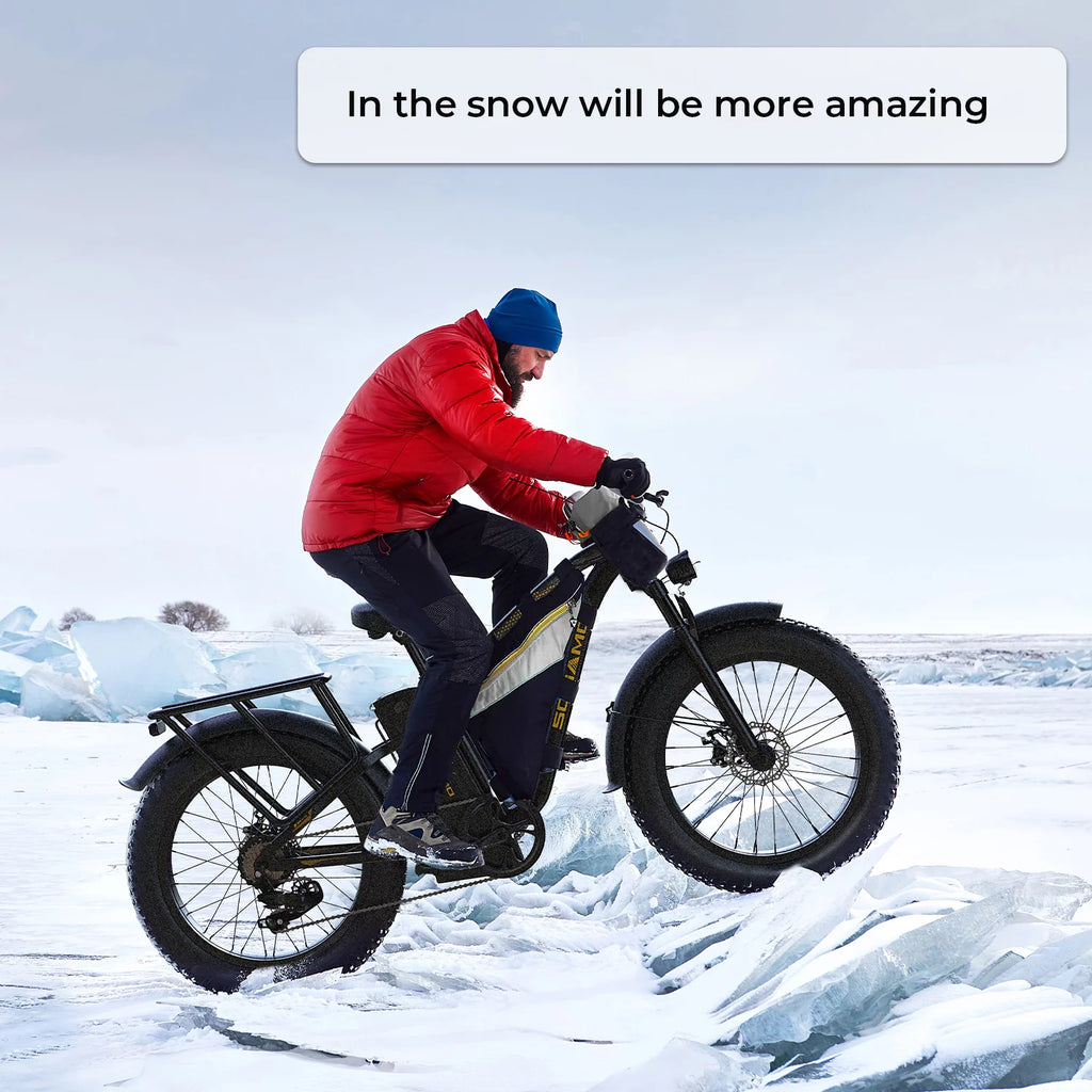 750W 48V 15Ah Fat Tire Electric Mountain Bike A31393