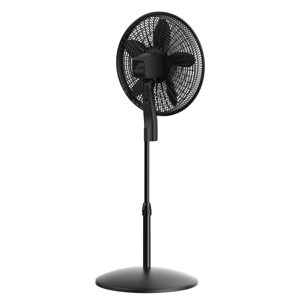 18" Black Pedestal Fan W7223