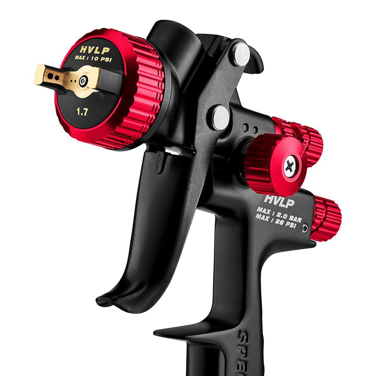 HVLP Gravity Feed Spray Gun with Side Fan Control C8157
