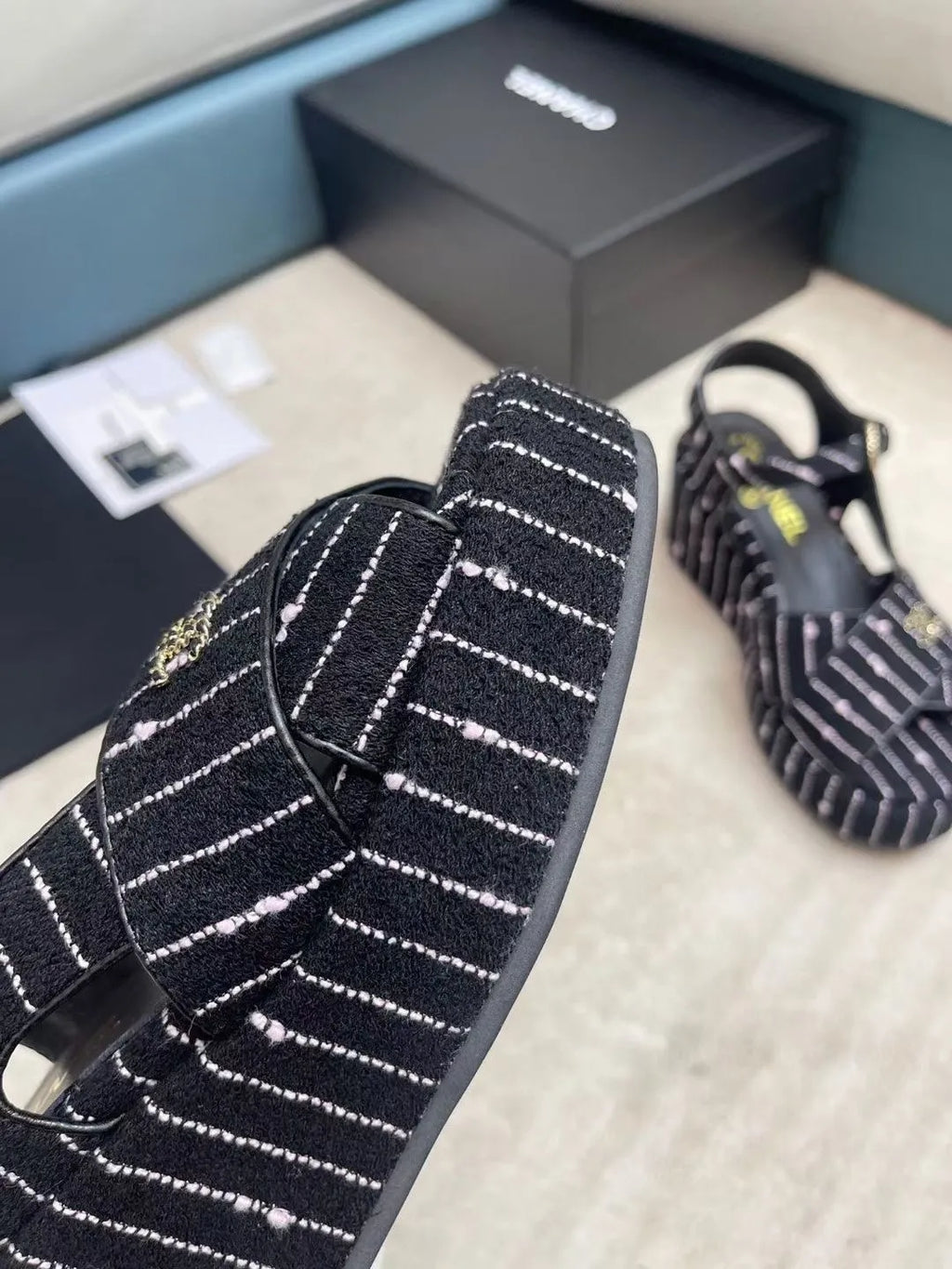 Women Sandals Shoes 5cm Heels Q666755