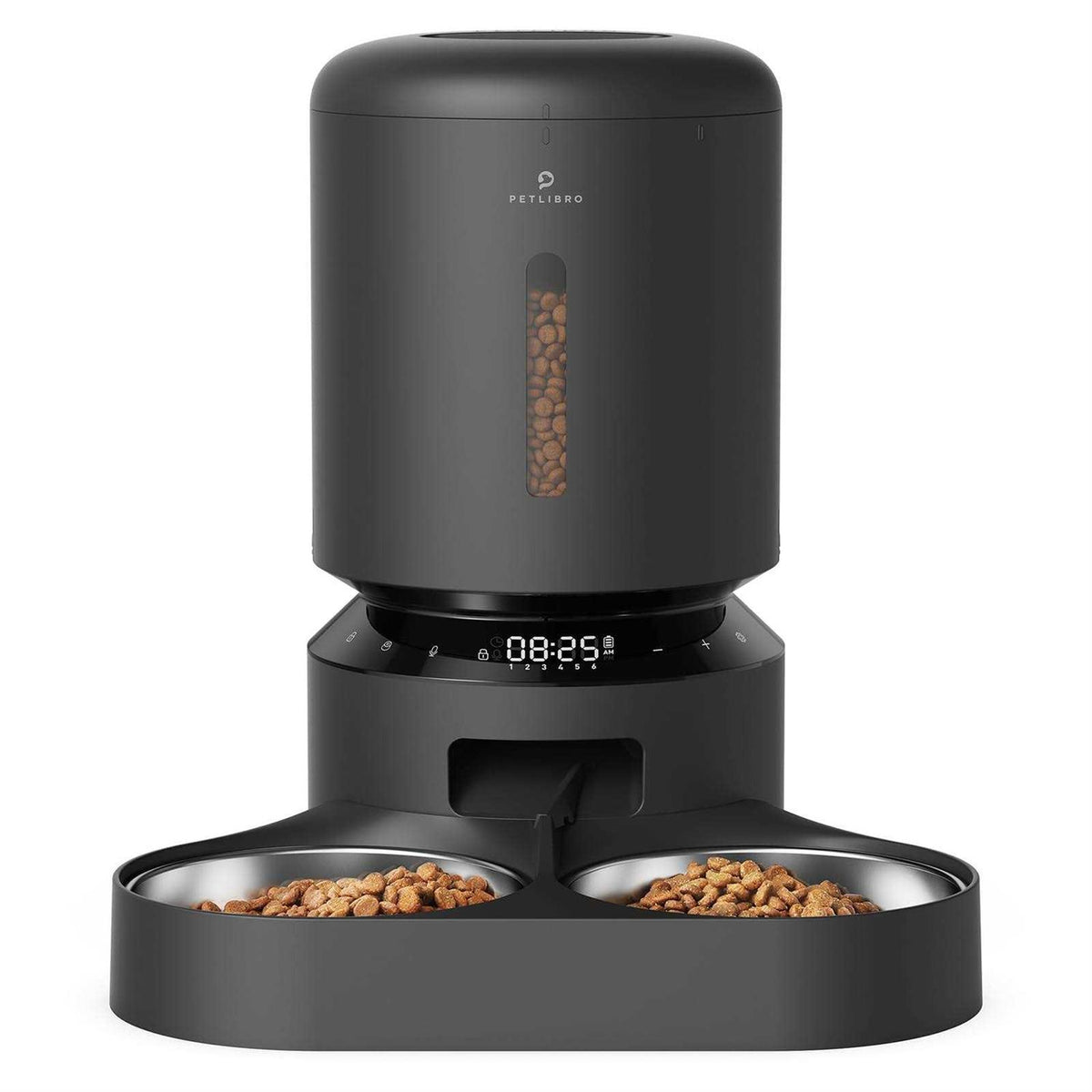 Automatic Cat Food Dispenser 5L with 2 Stainless Bowls F41559