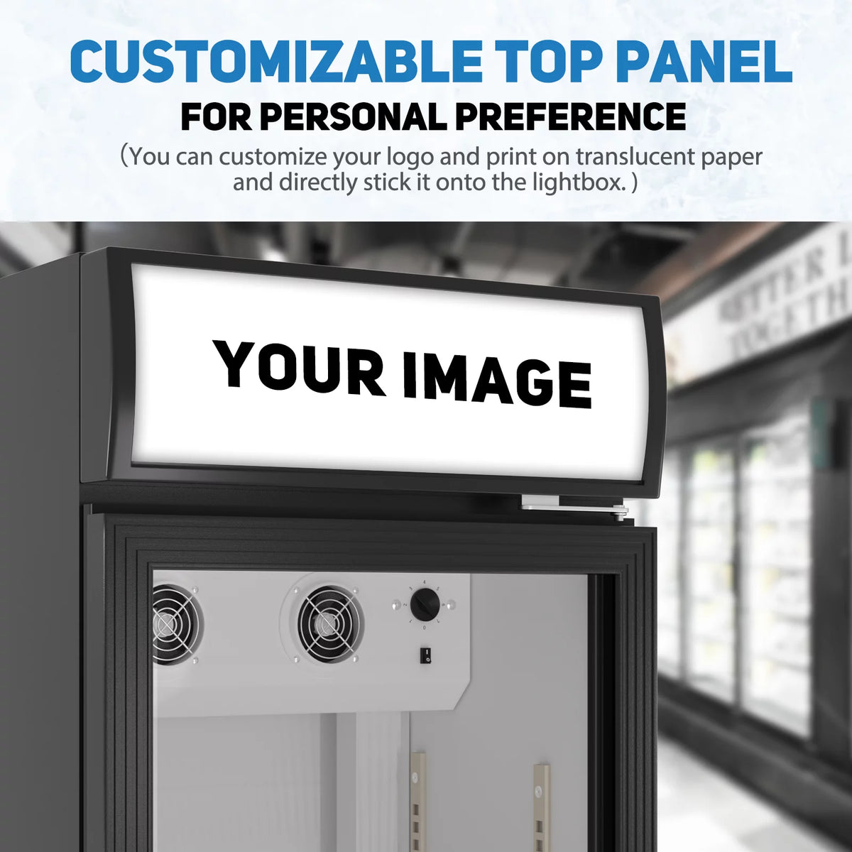 24'' Double Glass Door Merchandiser Refrigerator R631153