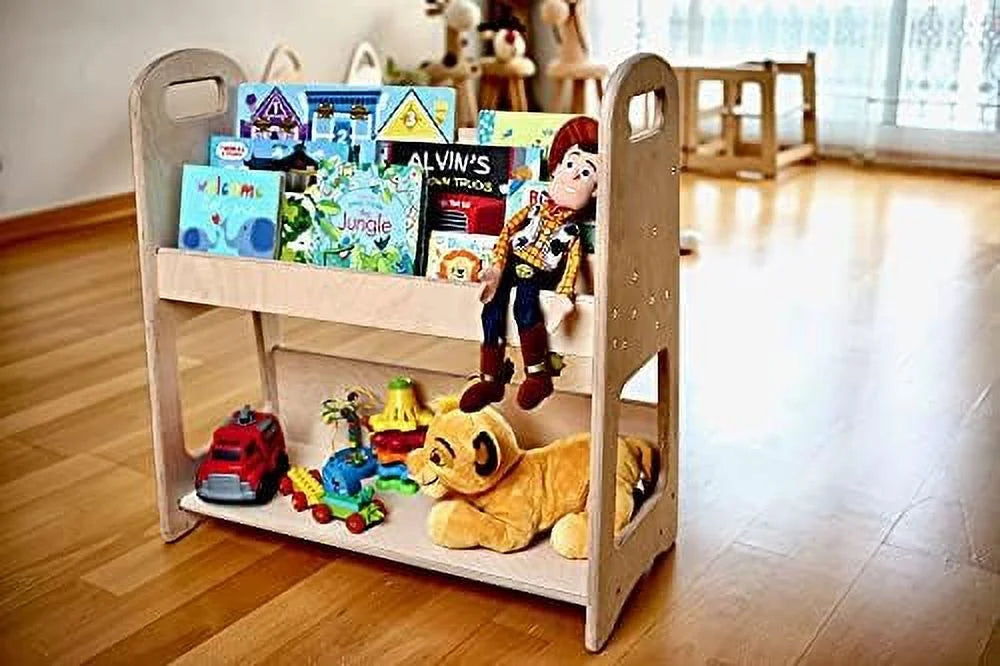 Wooden Bookshelf with Shelves G5890