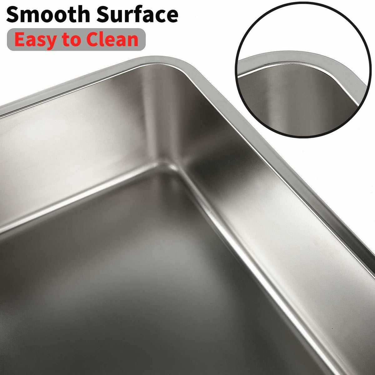 Stainless Steel Cat and Rabbit Litter Box C45182