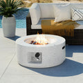 28-inch Round Propane Fire Pit Table V4132