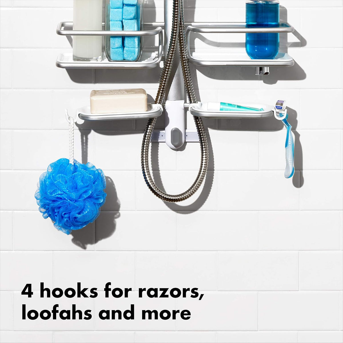 Aluminum Hose Shower Caddy G69808