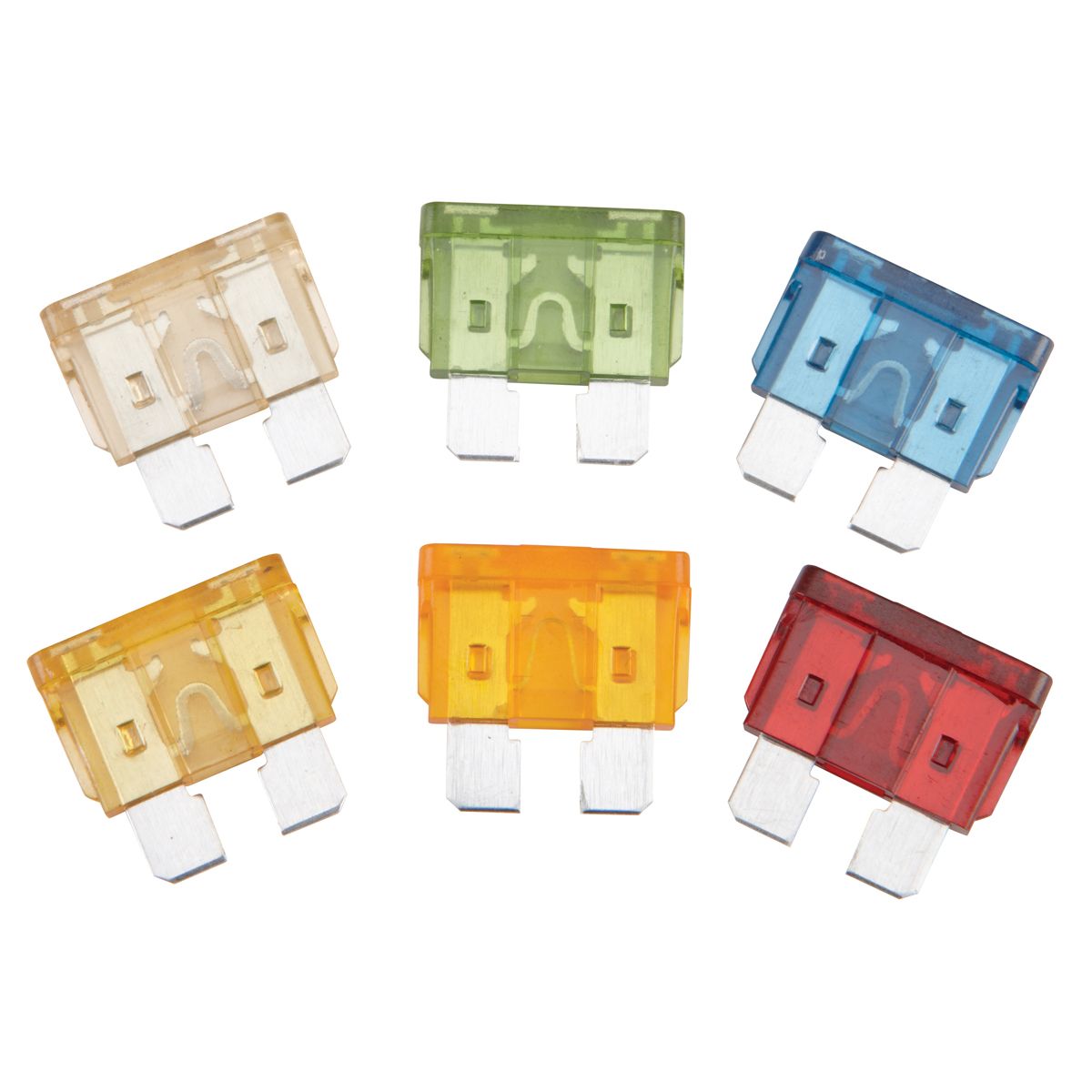 Standard Blade Fuse Assortment, 60-Piece H349