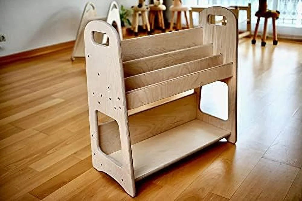 Wooden Bookshelf with Shelves G5890