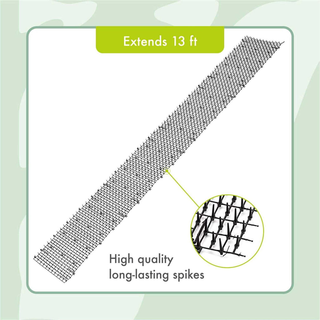 Outdoor Cat Scat Mat with 12 Garden Staples G333