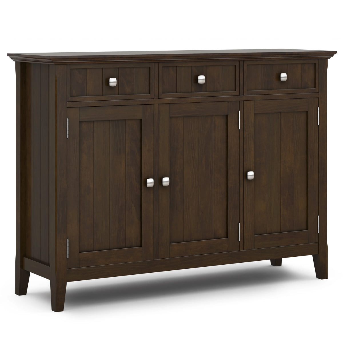 Solid Wood 51 inch Wide Entryway Storage Cabinet V678
