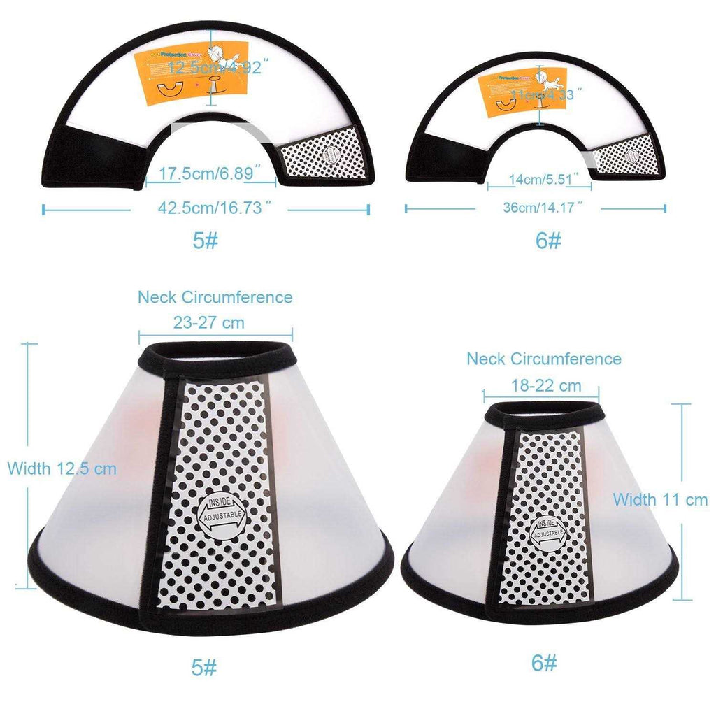 Adjustable Recovery Pet Cone E-Collar F986545