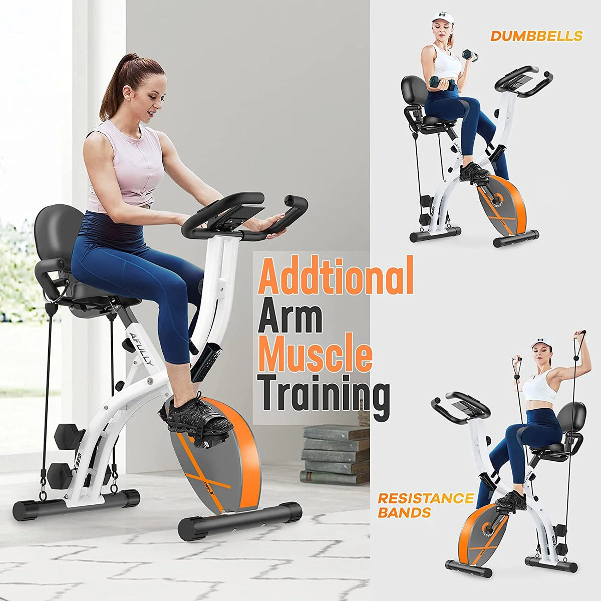 Foldable Magnetic Exercise Bike E21069