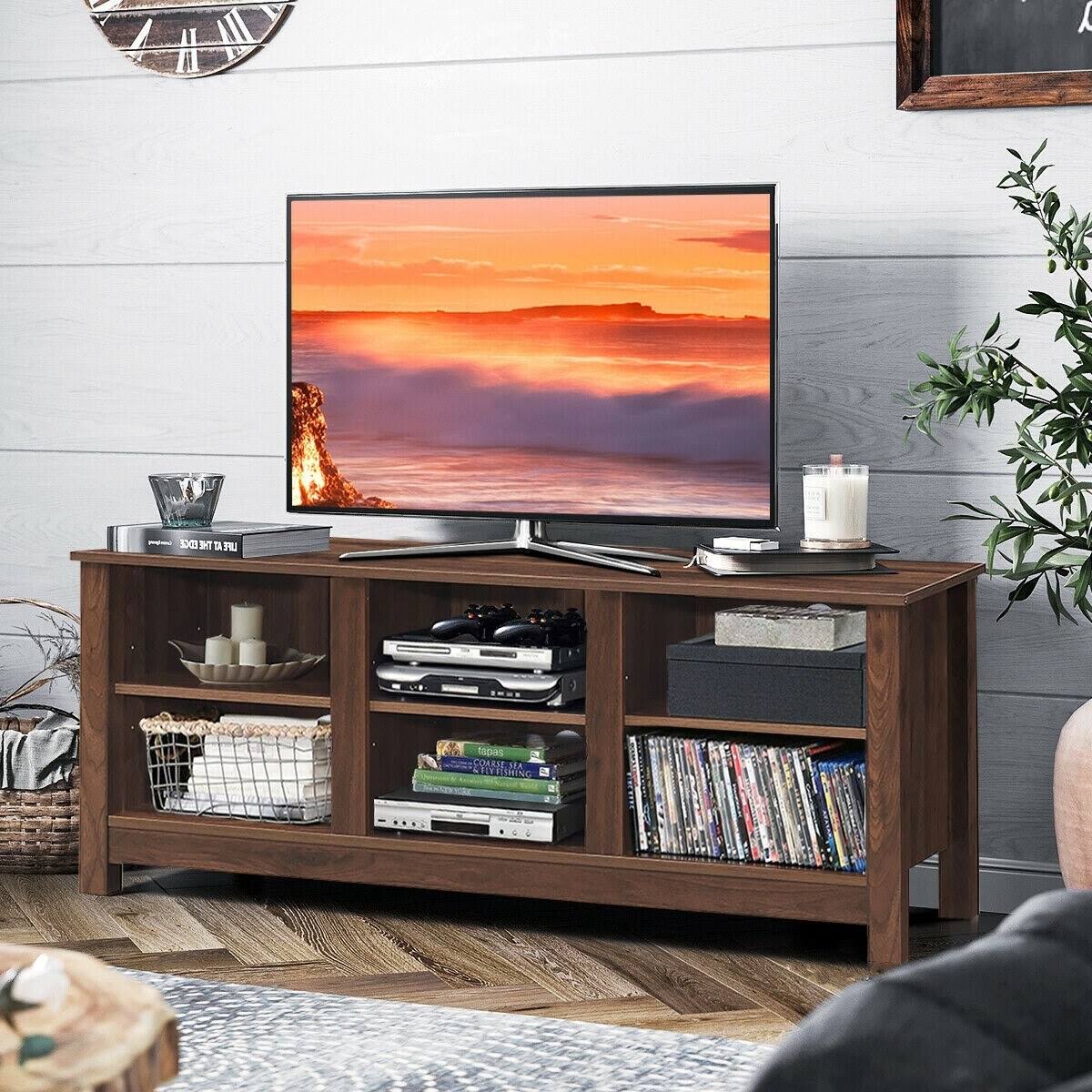 Brown TV Stand Cabinet R686860