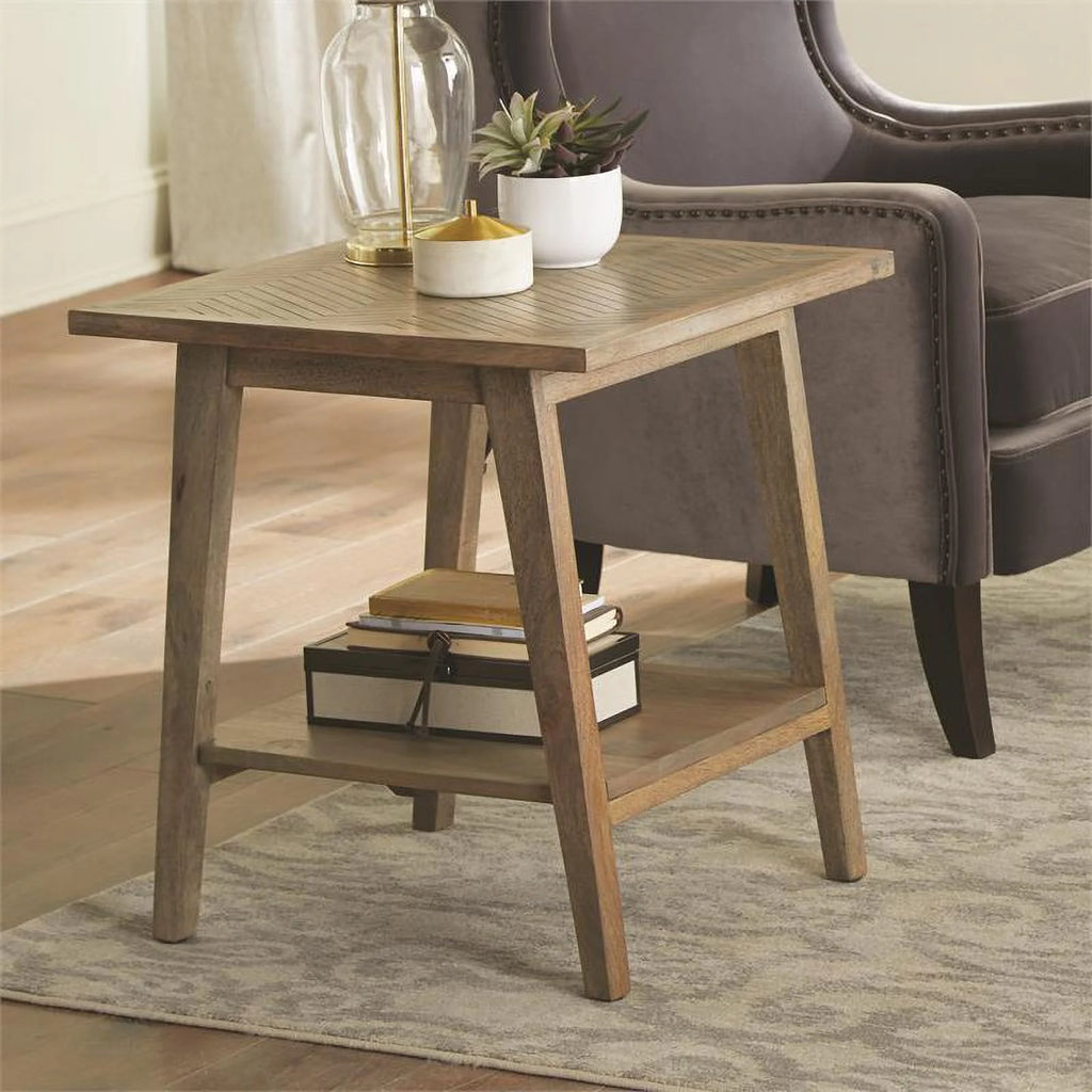 Wood Square End Table Set of 2 Z41261