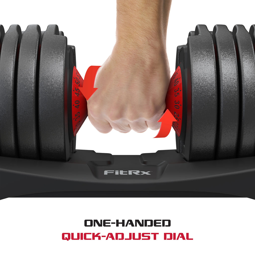 Adjustable Dumbbell 5-52.5 lbs Black Q752771