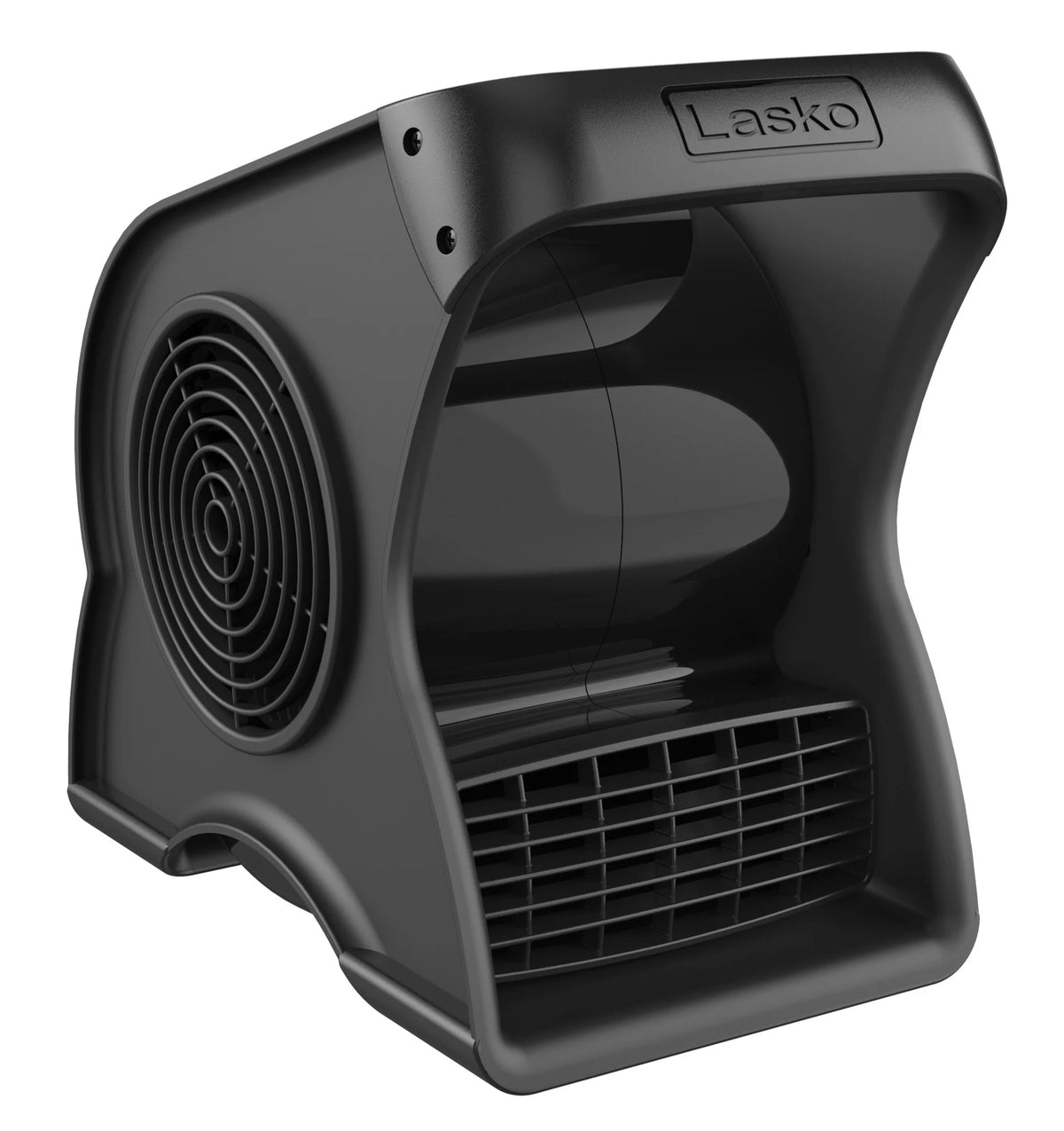 12 Pivoting High Velocity 3-Speed Blower Fan with Outlets, Black J4652