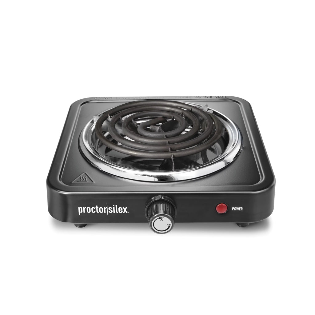 Single Burner Cooktop, Adjustable Temperature, Portable, Stainless Steel Plate G73946