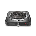 Single Burner Cooktop, Adjustable Temperature, Portable, Stainless Steel Plate G73946