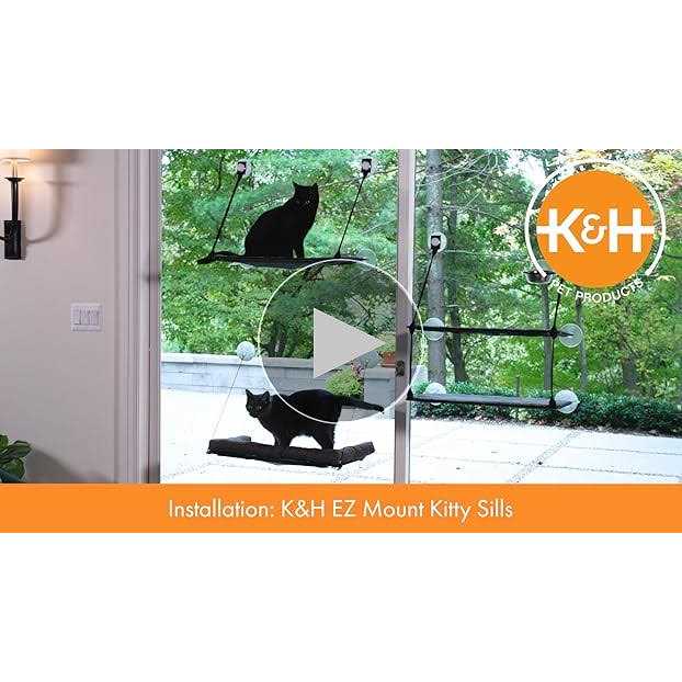 Cat Window Perch with Bolster T41665