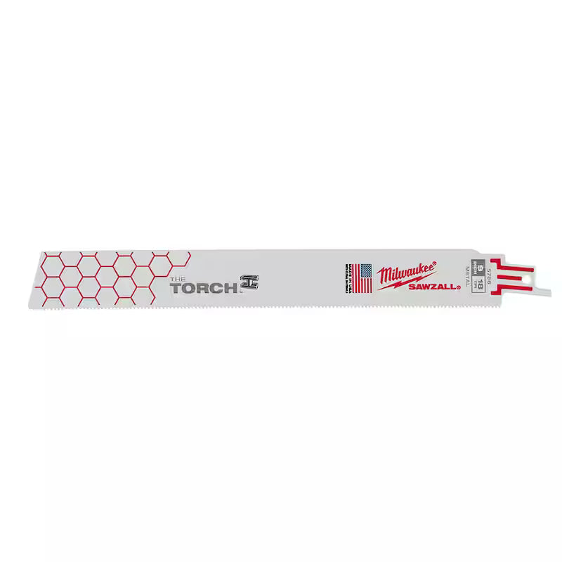 18 TPI BiMetal Reciprocating Saw Blades 15-Pack U75595
