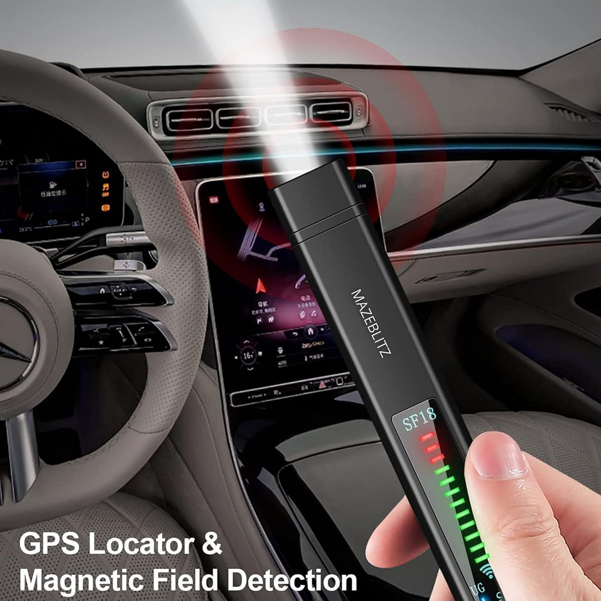Portable Wireless Hidden Camera Detector K7830