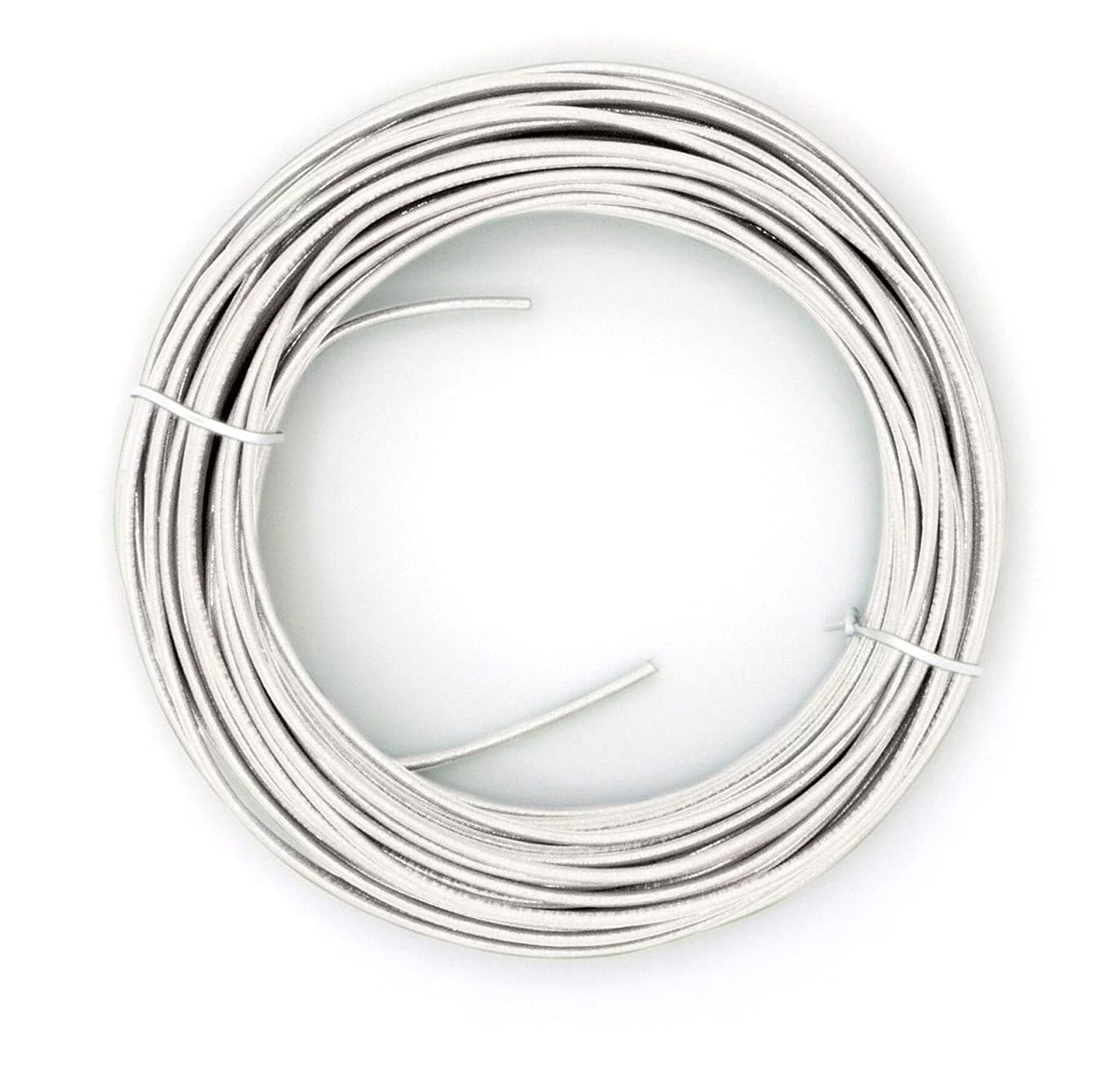 50 Feet 15 Meter 14 AWG White Insulated Solid Copper THHN THWN Wire C388923
