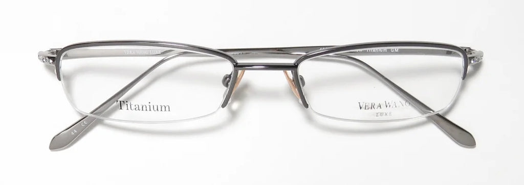 Titanium Half-Rim Eyeglasses C6726