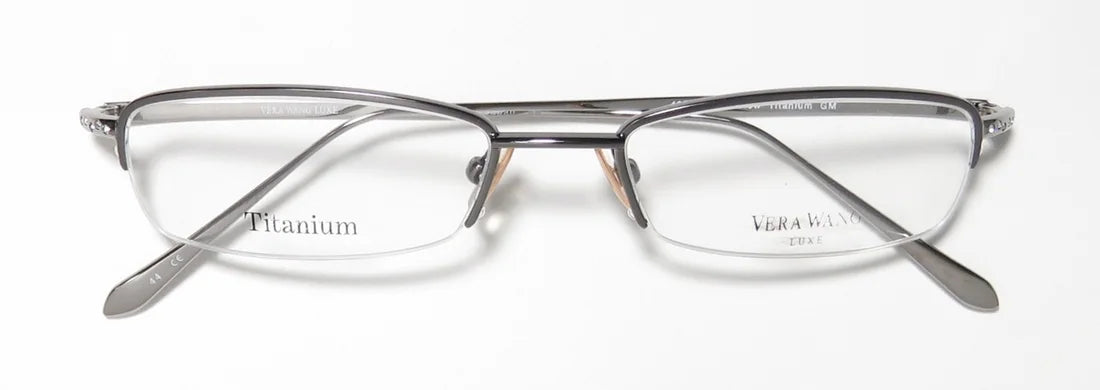 Titanium Half-Rim Eyeglasses C6726