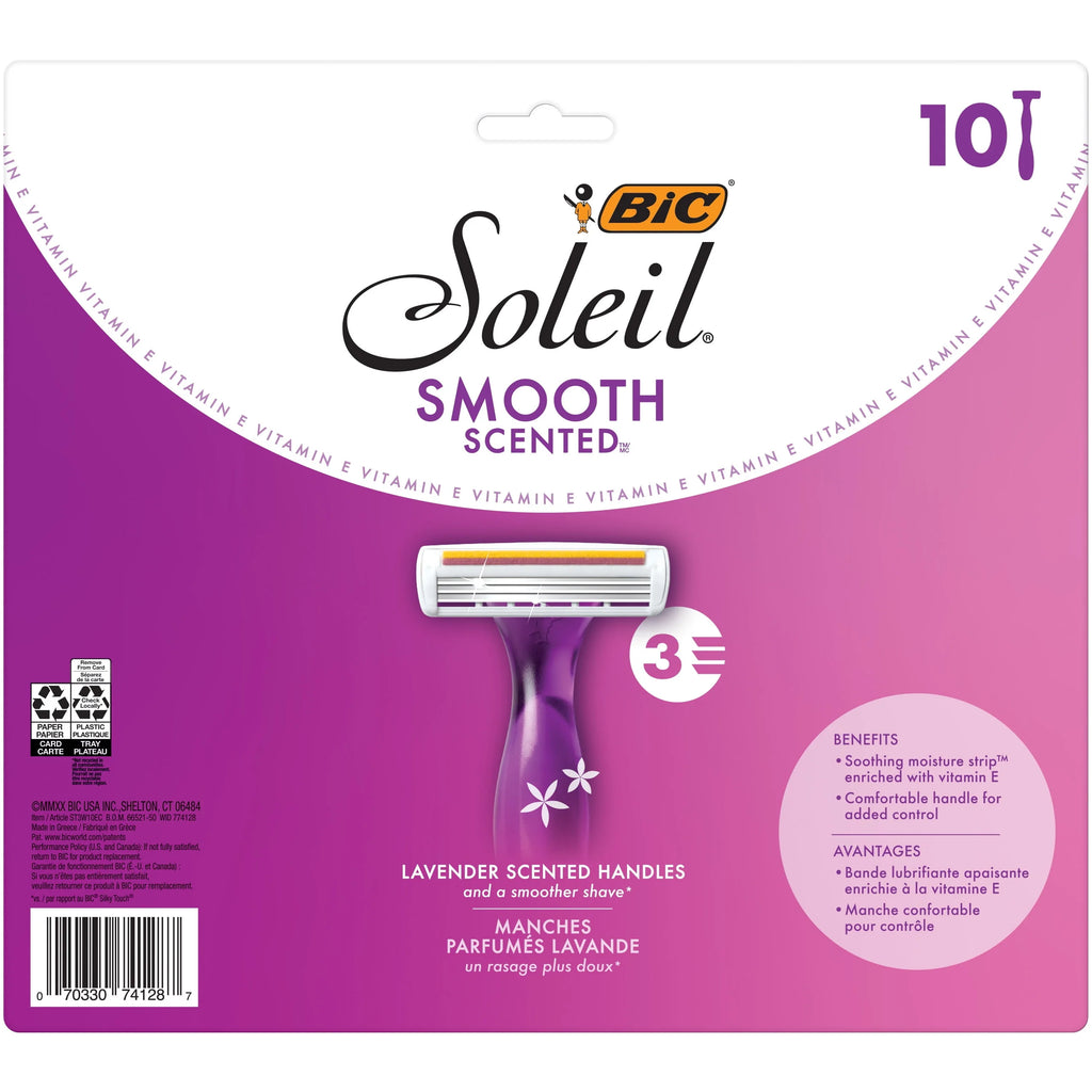 Scented Women's Disposable Razor, 3 Blade, 4 Pack K880413