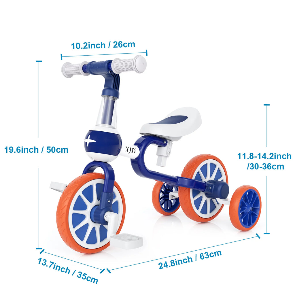 5 in 1 Toddler Tricycle S712