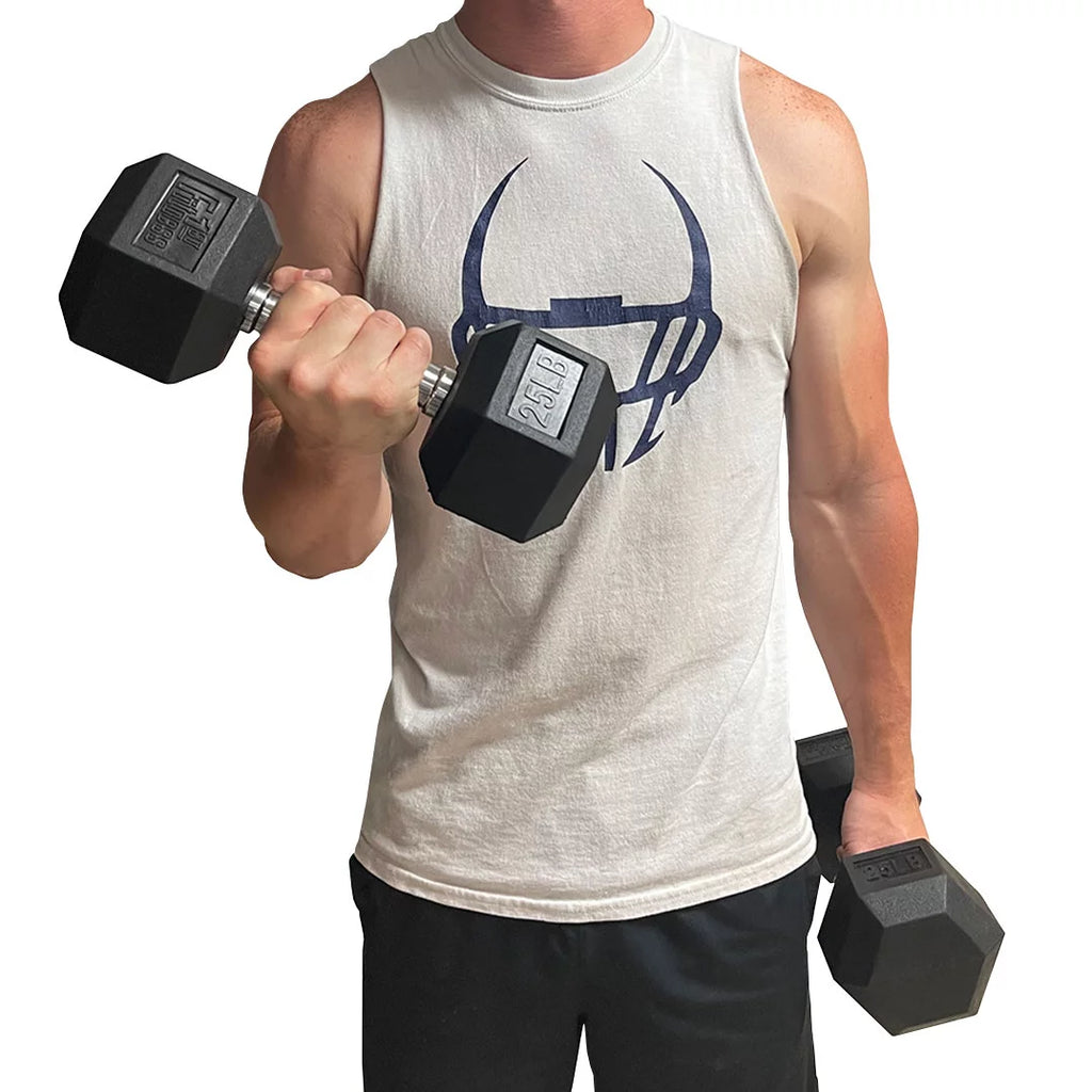 25 lbs Pair Rubber Hex Dumbbell V1381