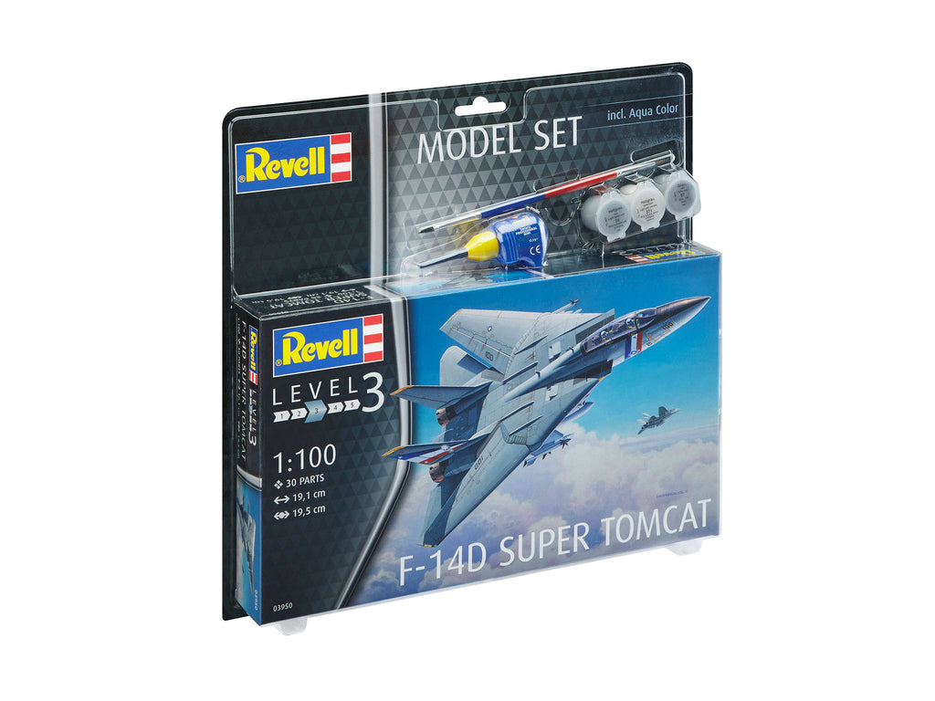 Model Set F-14D Super Tomcat 1:100 N942255