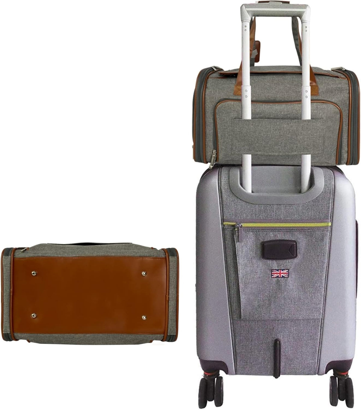 Double Expandable Pet Carrier Pack of 2 H39027