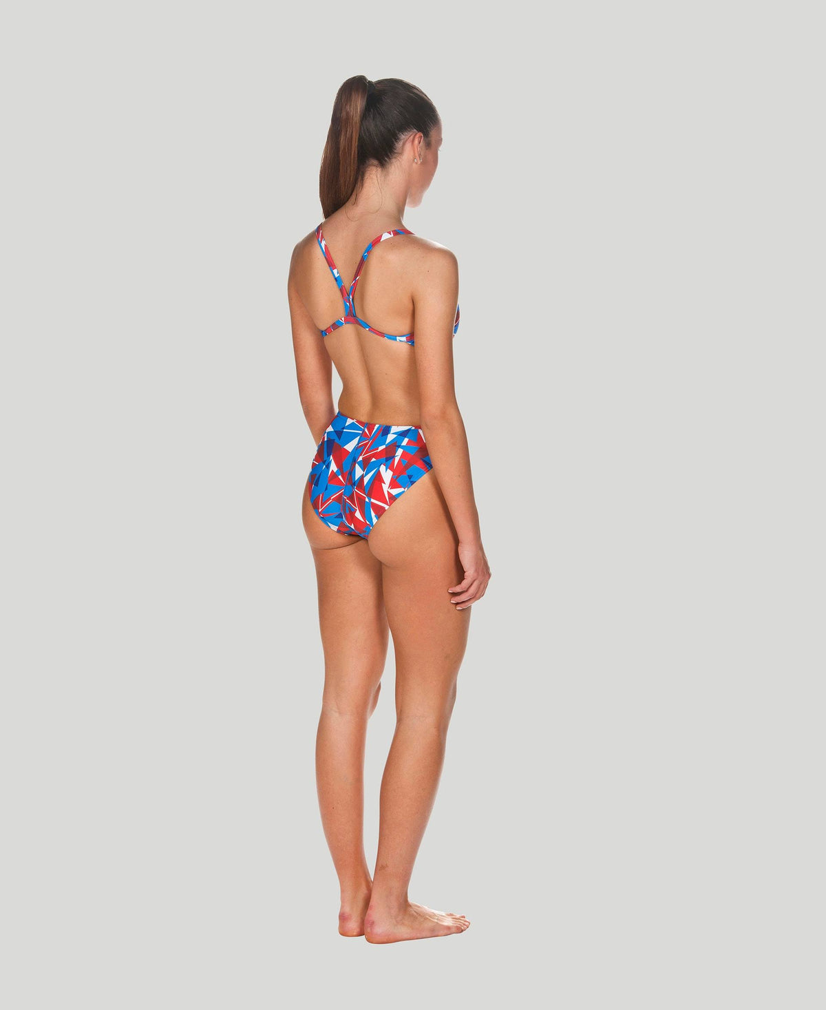 Red White-Blue One Piece Suit X98078