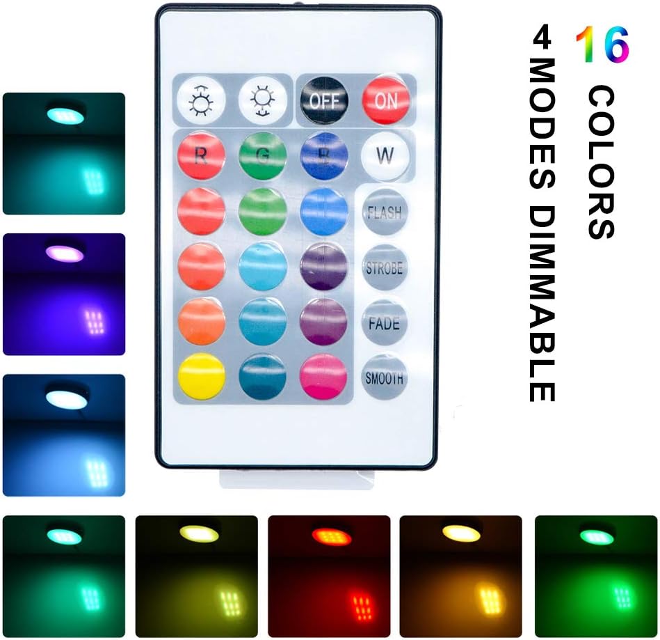 RGB Dimmable Under Cabinet Light Kit H19669