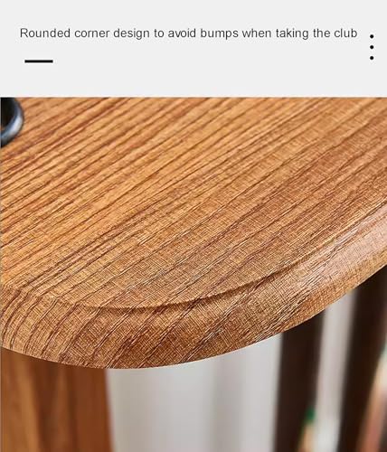 Light Brown Pool Cue Rack for 8 Sticks E11254