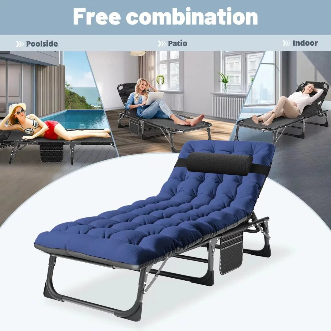 Folding Chaise Lounge Chairs Outdoor M32095