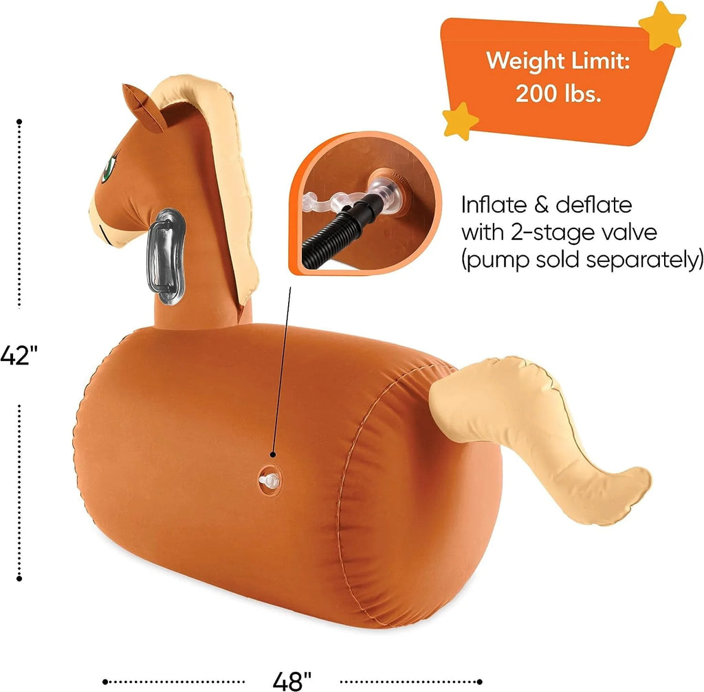 Inflatable Bouncy Horse Set of 2 Y20427