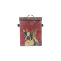 Vintage Tin Dog Biscuit Container X566