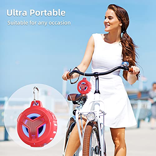 IP67 Waterproof Bluetooth Shower Speaker with LED Light O7151