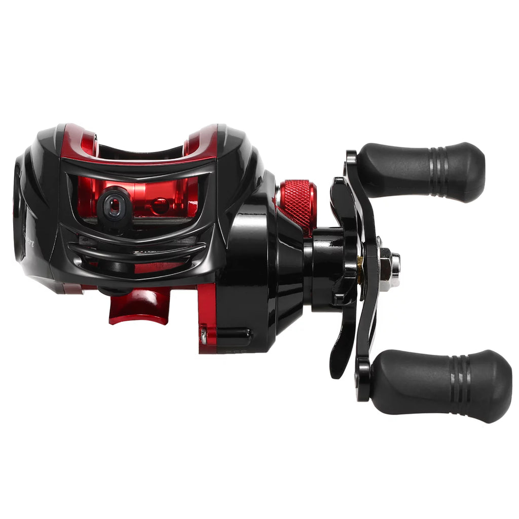 Baitcasting Fishing Reel 7.2:1 Gear Ratio Magnetic Brake L50553