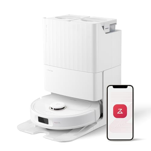 Robot Vacuum and Mop with Auto Mop Washing&Drying R598