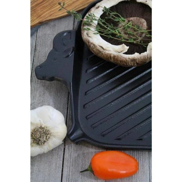 Cast Iron Cow Shaped Grill E260
