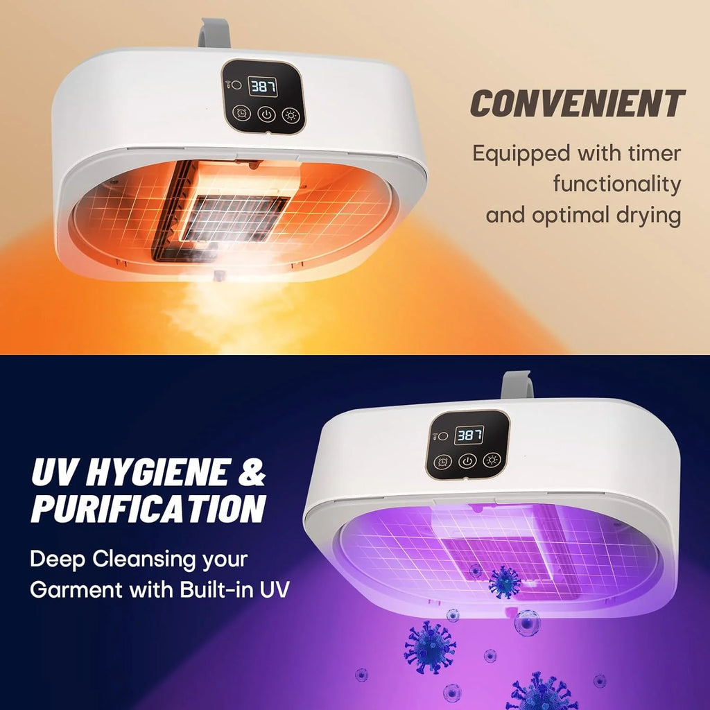 Portable Compact Clothes Dryer with Timer L75068