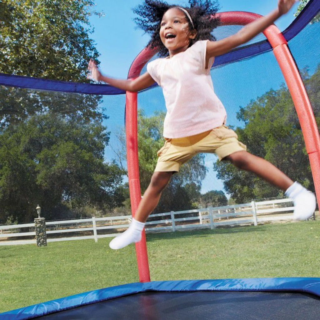 7' Hexagon Trampoline with Enclosure E10936