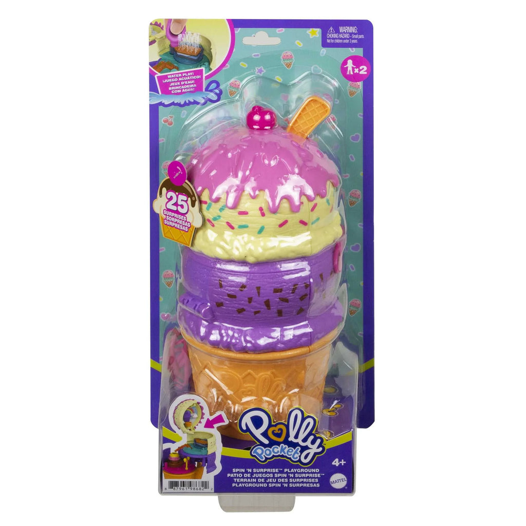 2-in-1 Playground with 2 Micro Dolls and 25 Accessories I1344